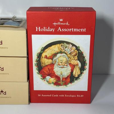 LOT 84B: Vintage Christmas Collection - 7” Ceramic Light Up Tree, Pyramid Ornaments & More!