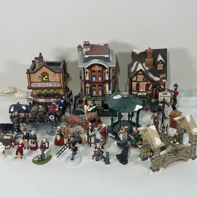 LOT 88B: Department 56 Dickens Village Collection