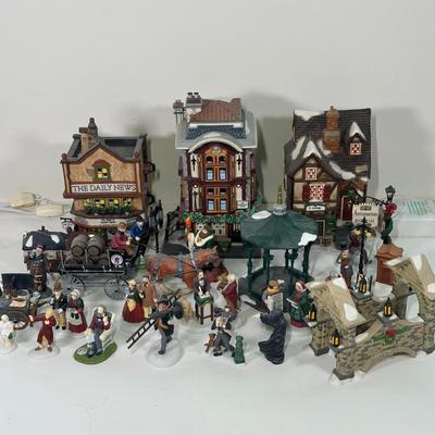 LOT 88B: Department 56 Dickens Village Collection
