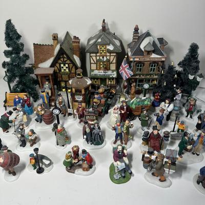 LOT 89B: Department 56 Dickens Village Collection