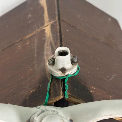 LOT 93B: Vintage Signed Ceramic Nativity Set