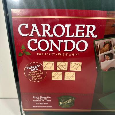 LOT 96B: 2 Byers Choice Carolers & Caroler Condo