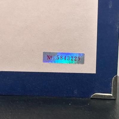 LOT 97B: 1999-2008 First State Quarters Of The United States Collectors Map (complete)