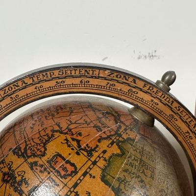 LOT 98B: Globe Collection - 12” World Globe & 2 Sets Of Book Ends