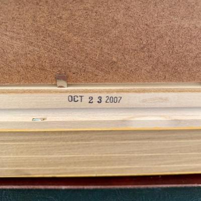 LOT 102 B: Thomas Kinkade Limited Edition Prints w/ Certificates of Authenticity: "Mountain Paradise", "Cobblestone...