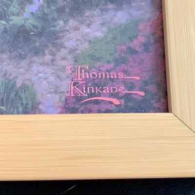 LOT 102 B: Thomas Kinkade Limited Edition Prints w/ Certificates of Authenticity: "Mountain Paradise", "Cobblestone...