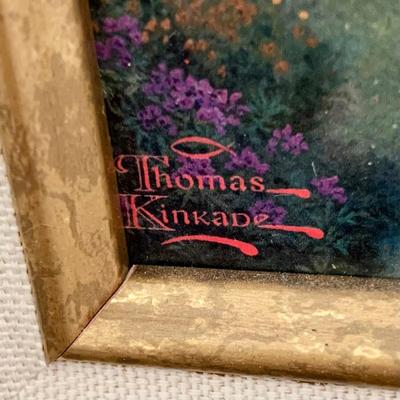 LOT 102 B: Thomas Kinkade Limited Edition Prints w/ Certificates of Authenticity: "Mountain Paradise", "Cobblestone...