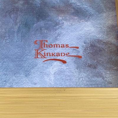 LOT 102 B: Thomas Kinkade Limited Edition Prints w/ Certificates of Authenticity: "Mountain Paradise", "Cobblestone...
