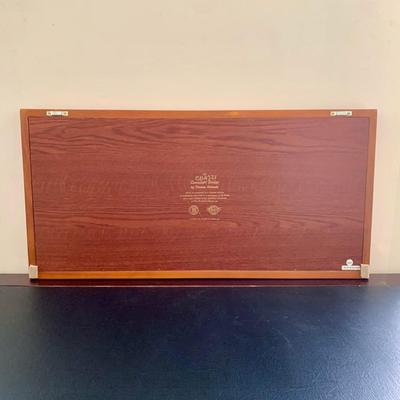 LOT 104 B: Limited Edition Thomas Kinkade Framed & Numbered Thomas Kinkade Print & "Lamplight Lane" Bradford Exchange...