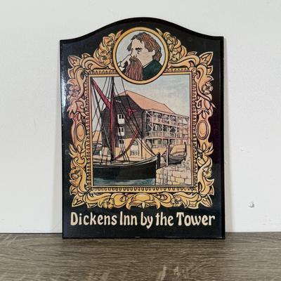 LOT 110L: Charles Dickens A Christmas Carol Coins, Postcards & Dickens Inn Souvenir Mugs