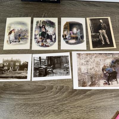 LOT 110L: Charles Dickens A Christmas Carol Coins, Postcards & Dickens Inn Souvenir Mugs
