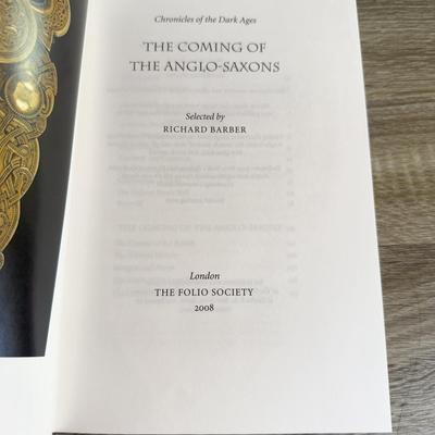 LOT 111L: 2008 Folio Society Chronicles of the Dark Ages 3-Book Set