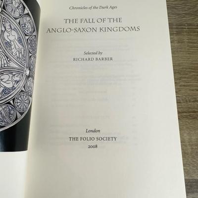 LOT 111L: 2008 Folio Society Chronicles of the Dark Ages 3-Book Set