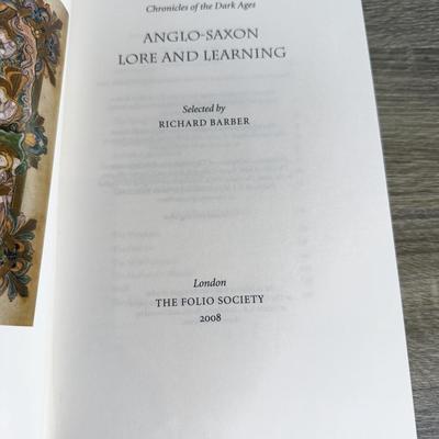 LOT 111L: 2008 Folio Society Chronicles of the Dark Ages 3-Book Set