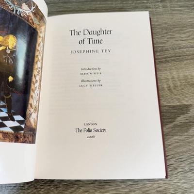 LOT 115L: Folio Society Books - Folk Tales of the British Isles, The Daughter of Time & Robin Hood