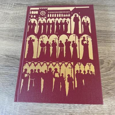LOT 116L: Folio Society Books - Imitation of Christ, History of the English Church and People & The Rise and Fall of the Medieval...