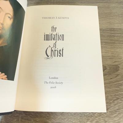 LOT 116L: Folio Society Books - Imitation of Christ, History of the English Church and People & The Rise and Fall of the Medieval...