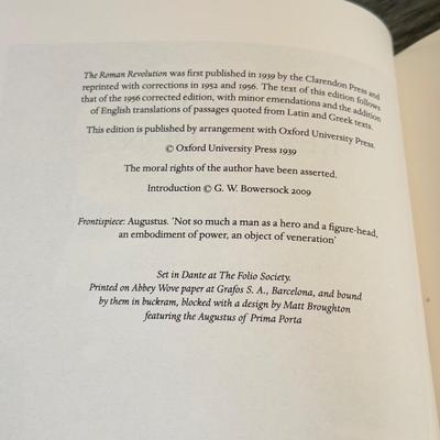 LOT 117L: Folio Society Books - The Celts, The Persian Wars & The Roman Revolution