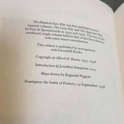 LOT 118L: Folio Society Books - A History of England, The Hundred Years War & The Monks of War