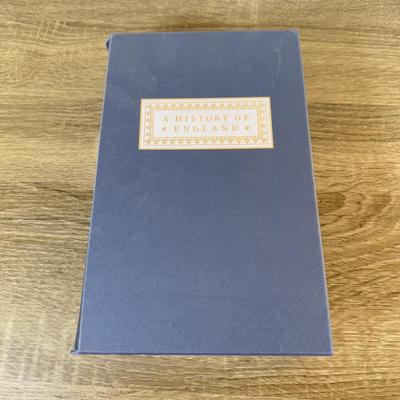 LOT 118L: Folio Society Books - A History of England, The Hundred Years War & The Monks of War