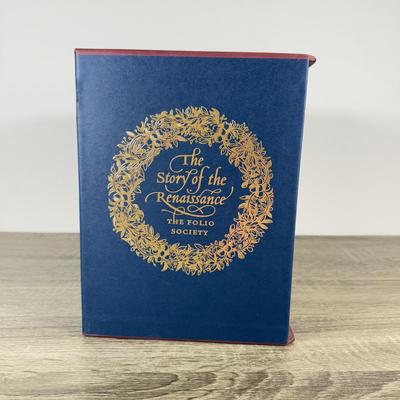 LOT 120L: Folio Society The Story of The Renaissance 5-Book Box Set
