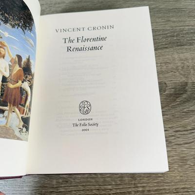 LOT 120L: Folio Society The Story of The Renaissance 5-Book Box Set