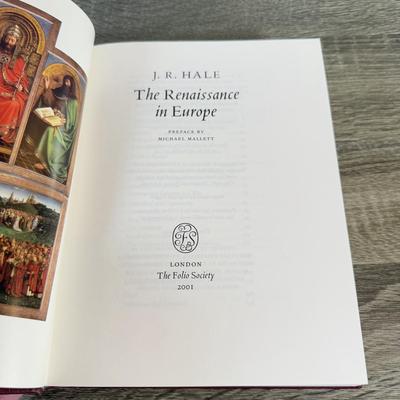 LOT 120L: Folio Society The Story of The Renaissance 5-Book Box Set