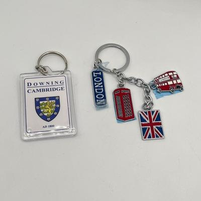 LOT 121J: British Memorabilia - Keychains, Pins, & More!