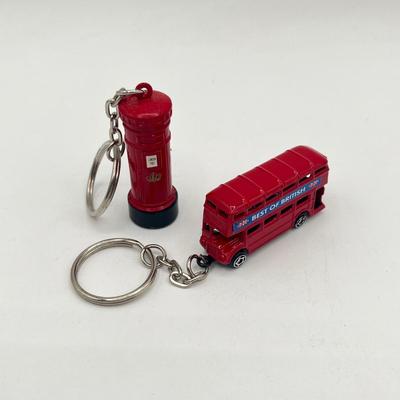 LOT 121J: British Memorabilia - Keychains, Pins, & More!