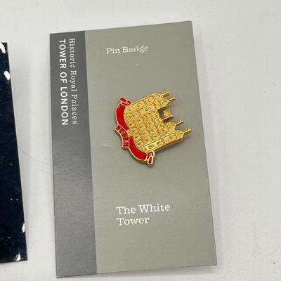 LOT 121J: British Memorabilia - Keychains, Pins, & More!