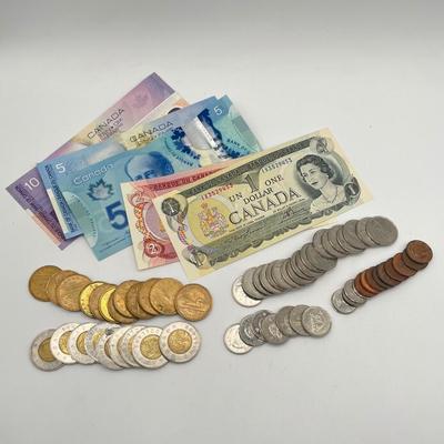 LOT 123J: Canadian Currency - Around 79.84 CAD
