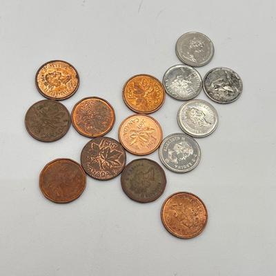 LOT 123J: Canadian Currency - Around 79.84 CAD