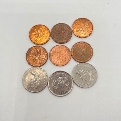 LOT 123J: Canadian Currency - Around 79.84 CAD