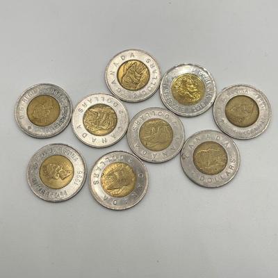 LOT 123J: Canadian Currency - Around 79.84 CAD