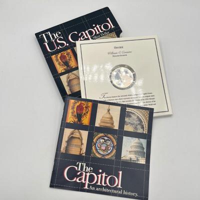 LOT 124J: US Capitol Commemorative Silver Dollar