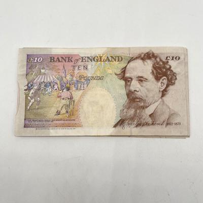 LOT 127J: British Paper Currency- 110 Pounds - Queen Elizabeth