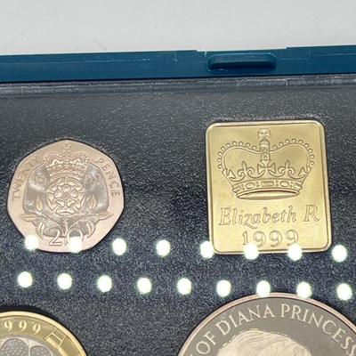 LOT 130J: The Royal Mint Coin Collector 1999 Proof Set