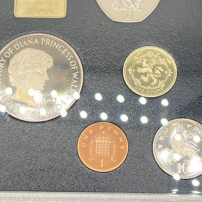 LOT 130J: The Royal Mint Coin Collector 1999 Proof Set