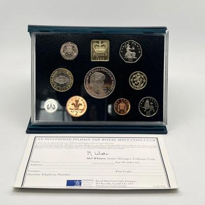 LOT 130J: The Royal Mint Coin Collector 1999 Proof Set