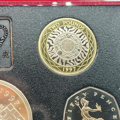 LOT 131J: 1997 British Coin Proof Set