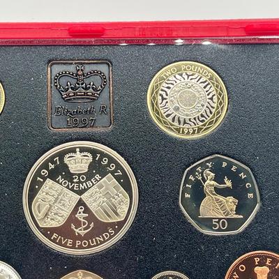 LOT 131J: 1997 British Coin Proof Set
