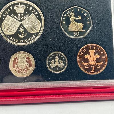LOT 131J: 1997 British Coin Proof Set