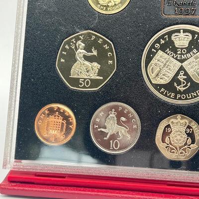 LOT 131J: 1997 British Coin Proof Set