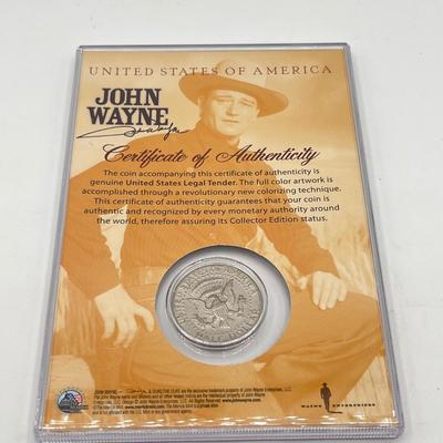 LOT 132J: Various John Wayne Commemorative Coin Collections