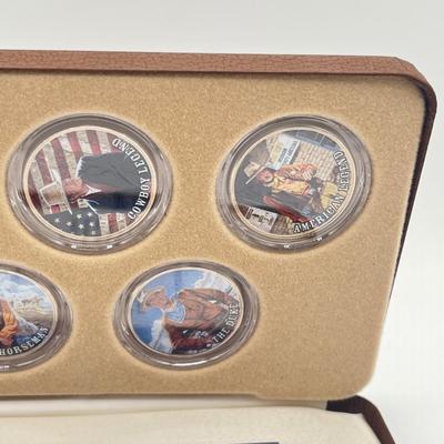 LOT 132J: Various John Wayne Commemorative Coin Collections