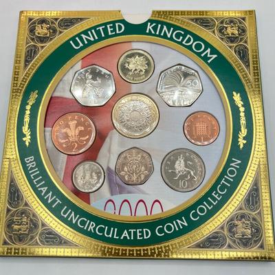 LOT 133J: Three British Uncirculated Coin Sets
