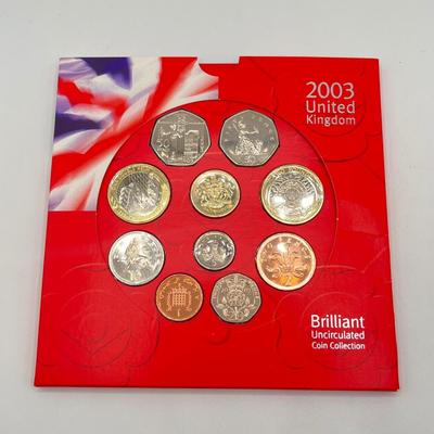 LOT 133J: Three British Uncirculated Coin Sets