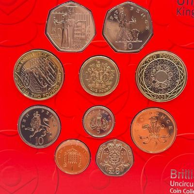 LOT 133J: Three British Uncirculated Coin Sets