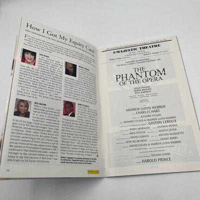 LOT 134J: 2013 Phantom Of The Opera 25th Anniversary Playbill