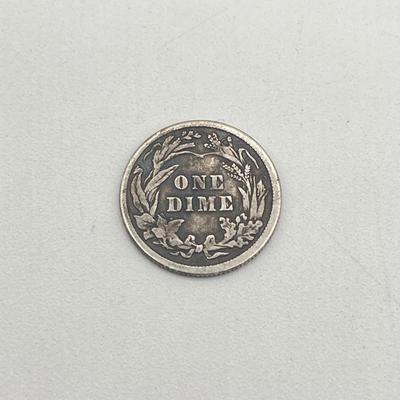 LOT 135J: Antique/Vintage and Newer US Coins - 1911 Silver Barber Dime & More!